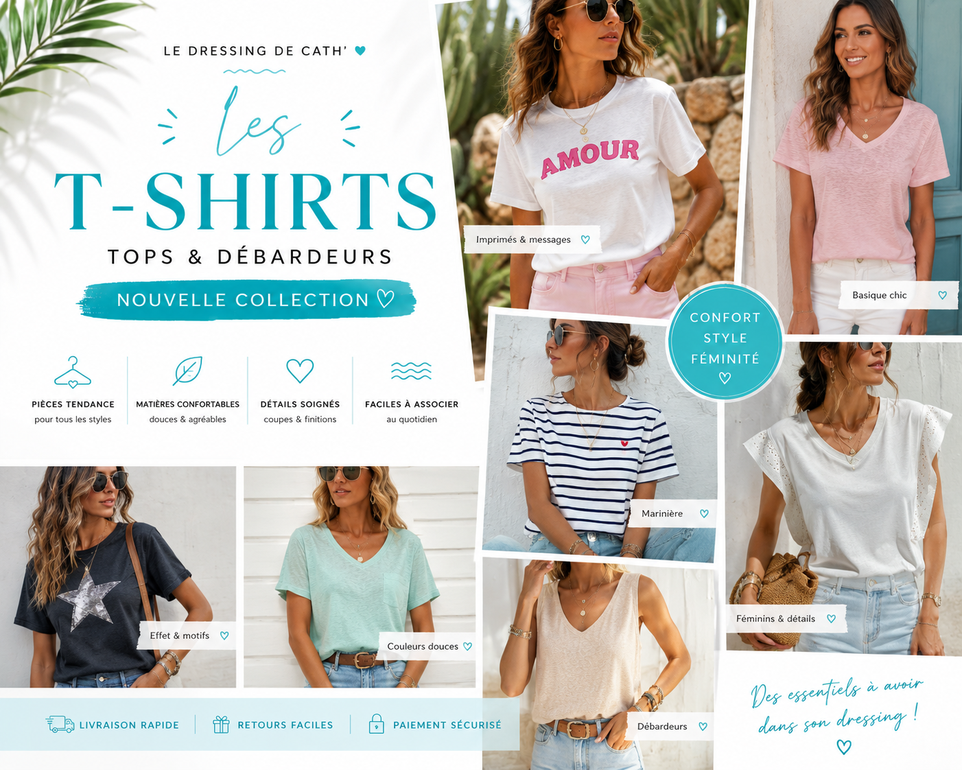 Tee-shirts et Tops