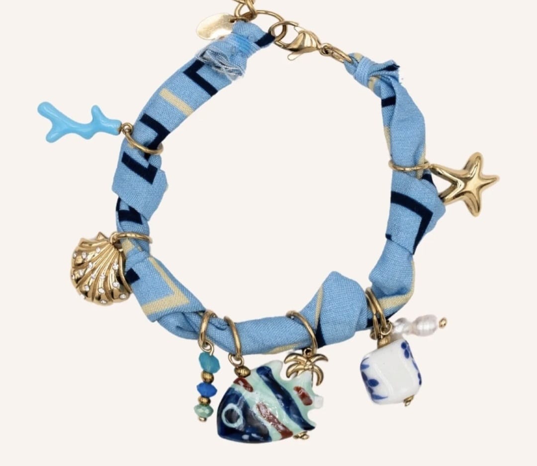 BRACELET TISSU & ACIER
