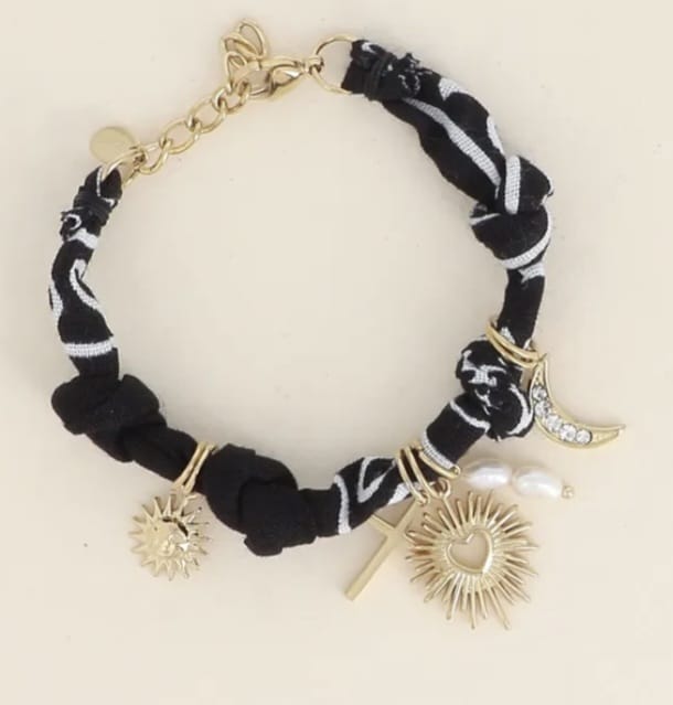 BRACELET TISSU & ACIER