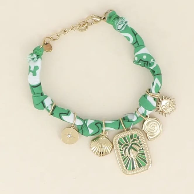 BRACELET TISSU & ACIER
