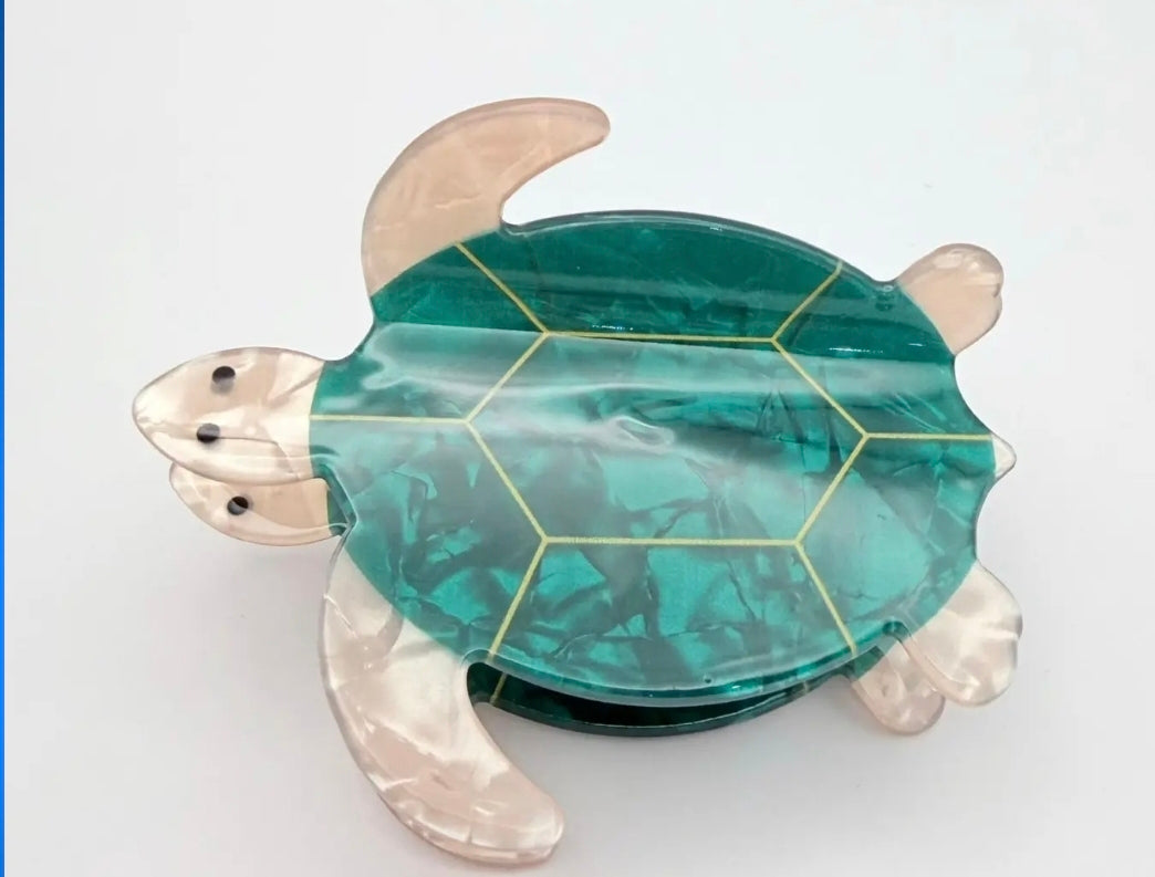 PINCE A CHEVEUX TORTUE