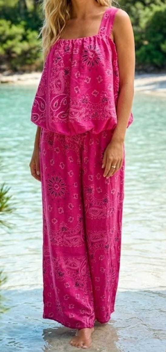 ENSEMBLE TOP ET PANTALON
