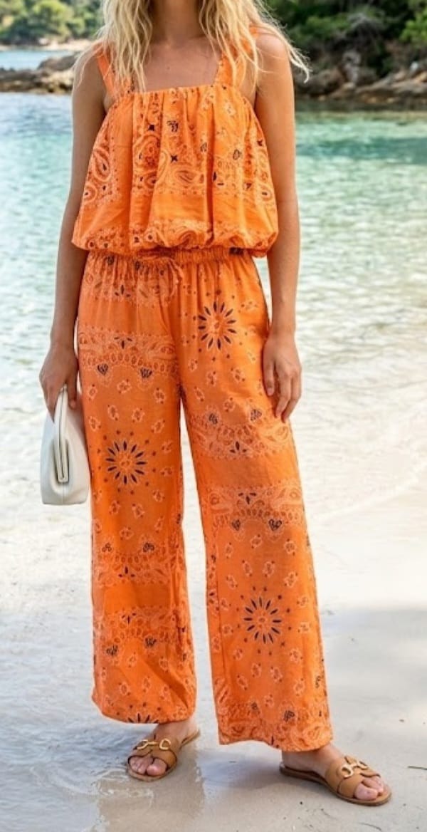 ENSEMBLE TOP ET PANTALON