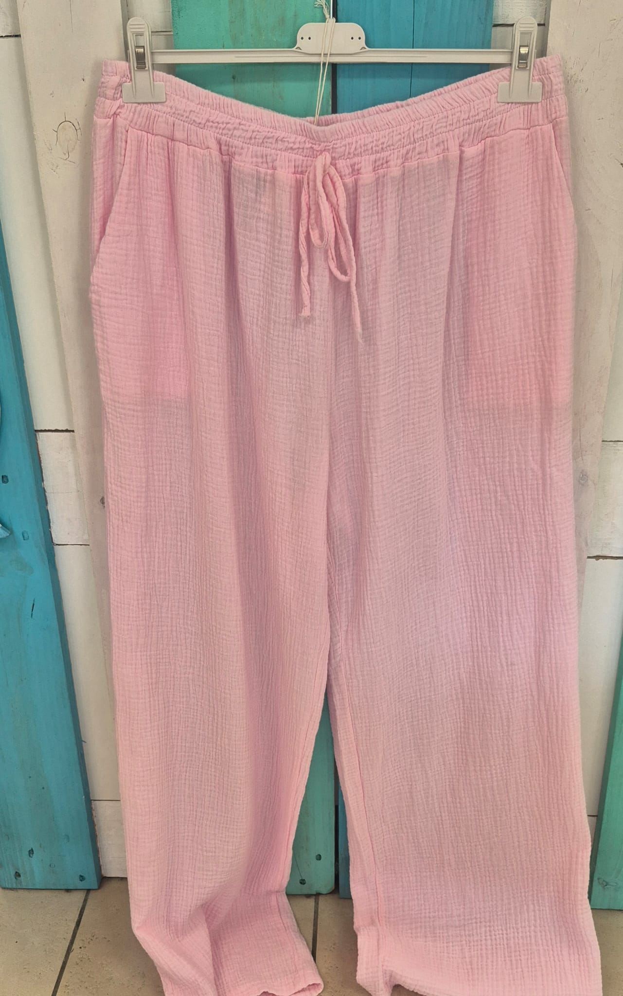 PANTALON GAZE DE COTON