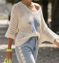 PULL GROSSE MAILLE