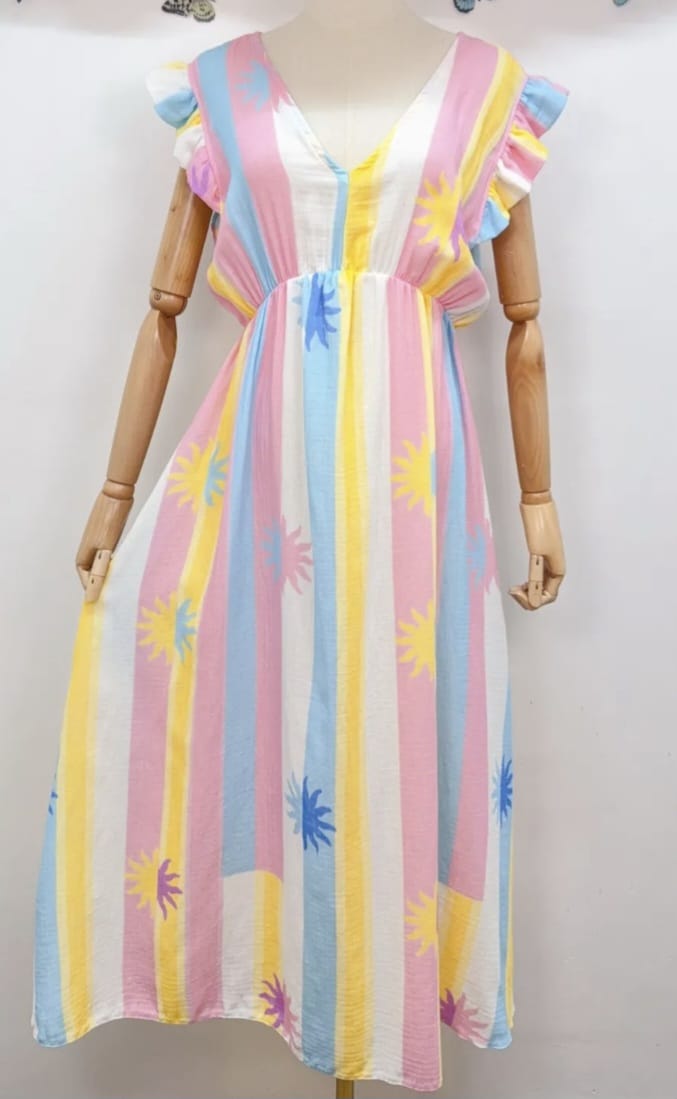 ROBE GAZE DE COTON