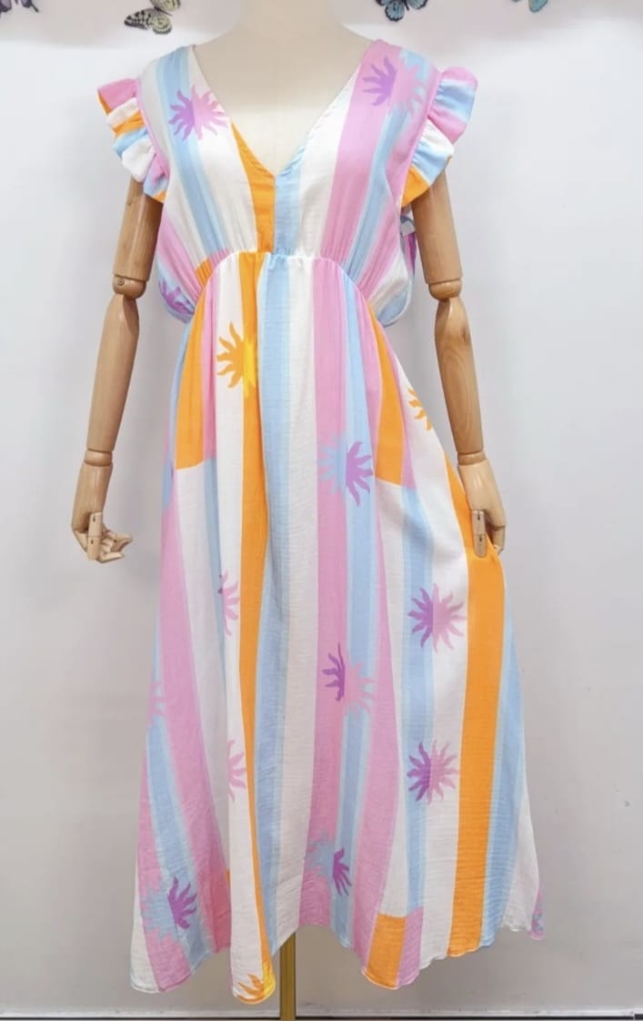 ROBE GAZE DE COTON