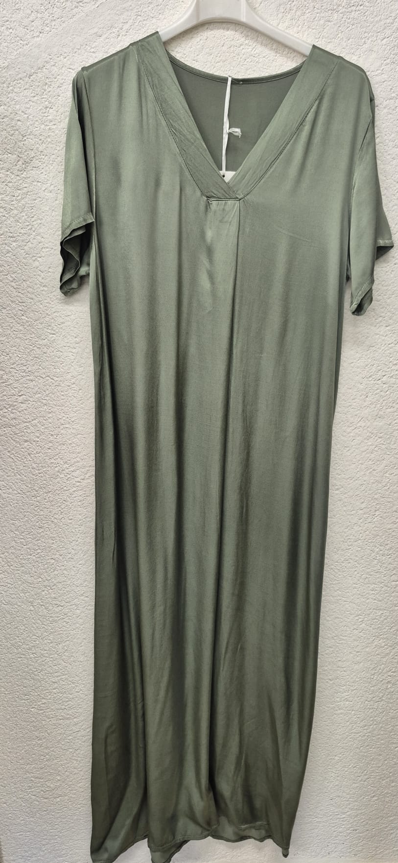 ROBE LONGUE SATINÉE