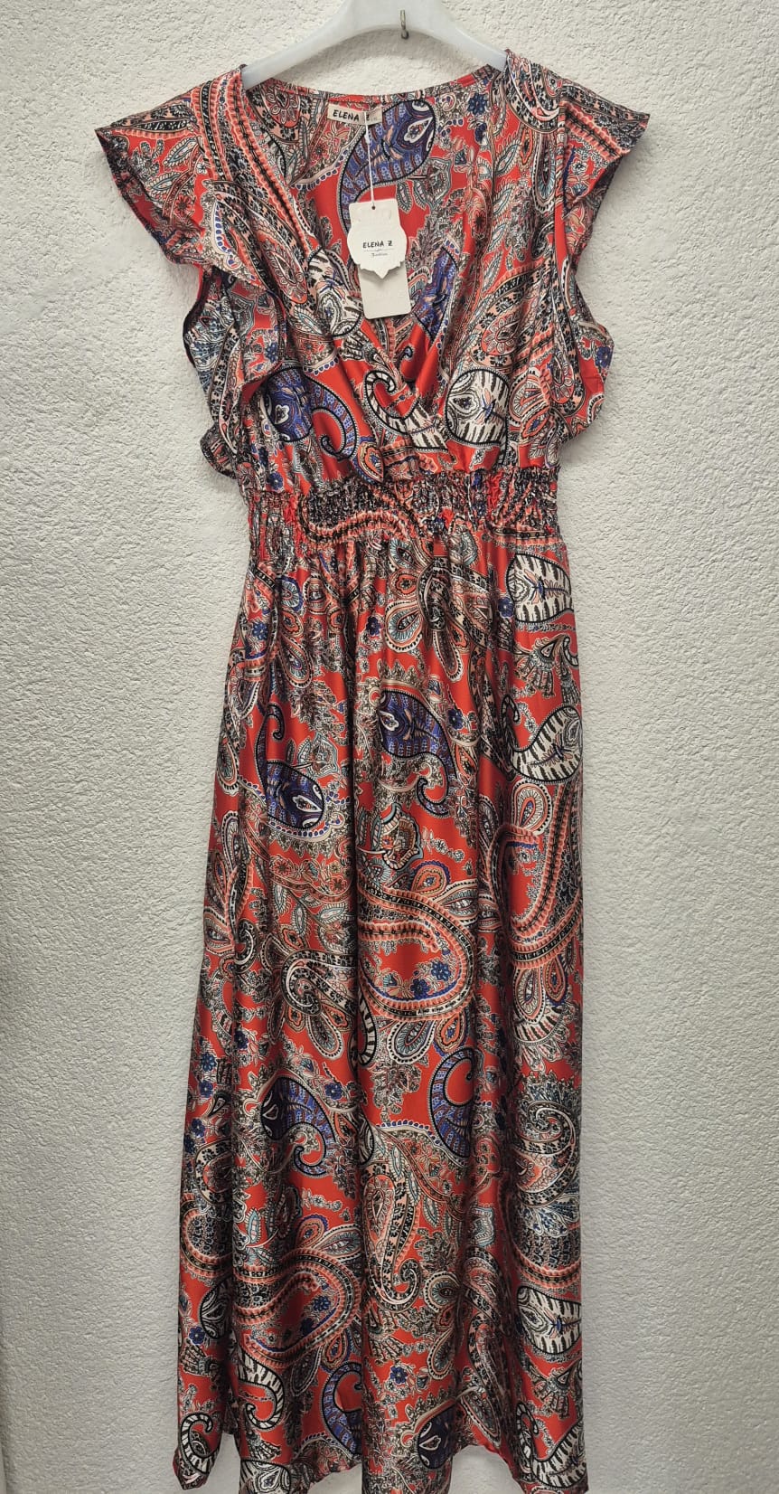 ROBE LONGUE SATINÉE