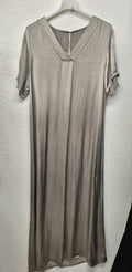 ROBE LONGUE SATINÉE