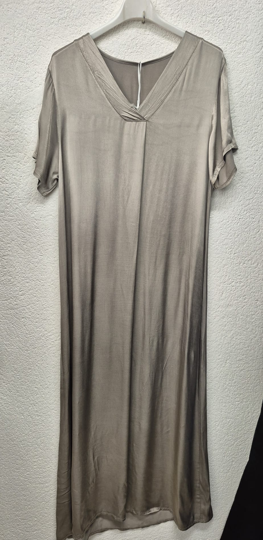 ROBE LONGUE SATINÉE