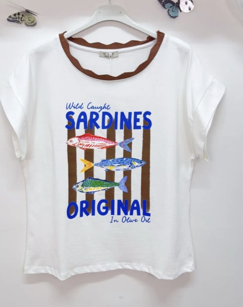 TEE-SHIRT SARDINES