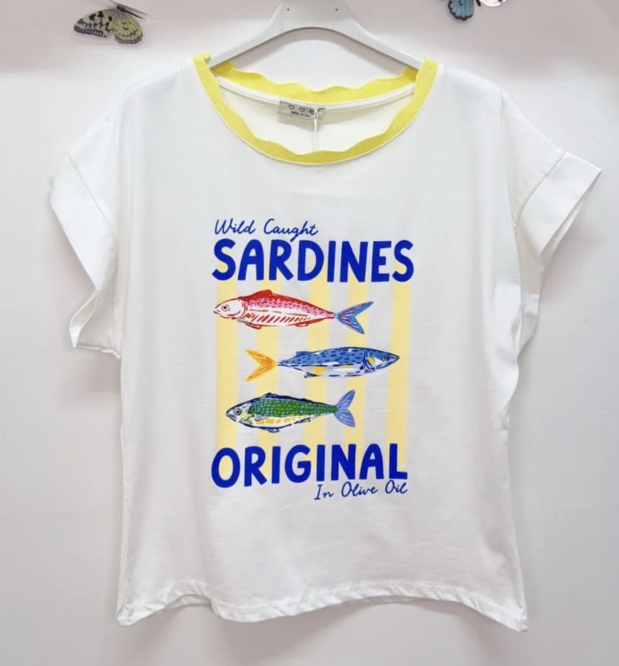 TEE-SHIRT SARDINES