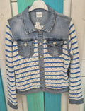 VESTE JEAN TRICOT
